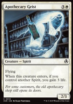Apothecary Geist⁣ - Innistrad Remastered⁣ (Common)⁣ [10]