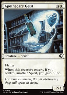 Apothecary Geist⁣ - Innistrad Remastered⁣ (Common)⁣ [10]
