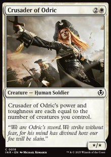 Crusader of Odric⁣ - Innistrad Remastered⁣ (Common)⁣ [18]