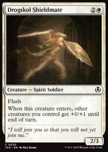 Drogskol Shieldmate⁣ - Innistrad Remastered⁣ (Common)⁣ [20]