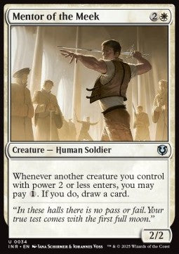 Mentor of the Meek⁣ - Innistrad Remastered⁣ (Uncommon)⁣ [34]