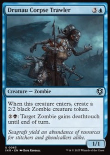 Drunau Corpse Trawler⁣ - Innistrad Remastered⁣ (Uncommon)⁣ [63]