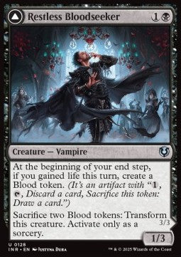 Restless Bloodseeker // Bloodsoaked Reveler⁣ - Innistrad Remastered⁣ (Uncommon)⁣ [128]