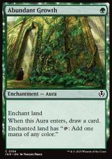 Abundant Growth⁣ - Innistrad Remastered⁣ (Common)⁣ [184]