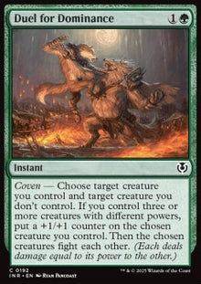 Duel for Dominance⁣ - Innistrad Remastered⁣ (Common)⁣ [192]