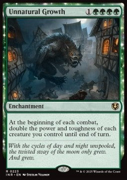 Unnatural Growth⁣ - Innistrad Remastered⁣ (Rare)⁣ [223]