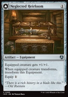 Neglected Heirloom / Ashmouth Blade⁣ - Innistrad Remastered⁣ (Uncommon)⁣ [269]