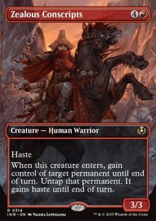 Zealous Conscripts⁣ - Innistrad Remastered: Extras⁣ (Rare)⁣ [314]