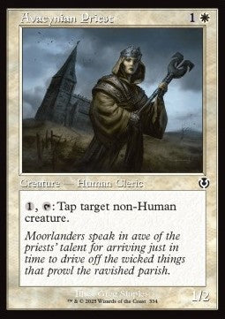Avacynian Priest⁣ - Innistrad Remastered: Extras⁣ (Common)⁣ [334]
