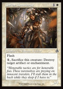 Cathar Commando⁣ - Innistrad Remastered: Extras⁣ (Common)⁣ [336]