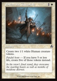 Gather the Townsfolk⁣ - Innistrad Remastered: Extras⁣ (Common)⁣ [341]