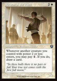 Mentor of the Meek⁣ - Innistrad Remastered: Extras⁣ (Uncommon)⁣ [345]
