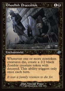 Ghoulish Procession⁣ - Innistrad Remastered: Extras⁣ (Uncommon)⁣ [378]