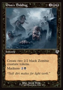 Gisa's Bidding⁣ - Innistrad Remastered: Extras⁣ (Common)⁣ [379]