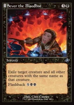 Sever the Bloodline⁣ - Innistrad Remastered: Extras⁣ (Uncommon)⁣ [389]