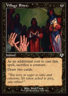 Village Rites⁣ - Innistrad Remastered: Extras⁣ (Common)⁣ [392]