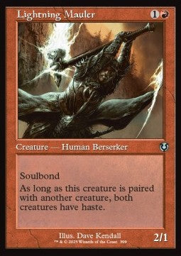 Lightning Mauler⁣ - Innistrad Remastered: Extras⁣ (Uncommon)⁣ [399]