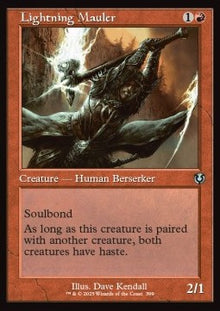 Lightning Mauler⁣ - Innistrad Remastered: Extras⁣ (Uncommon)⁣ [399]