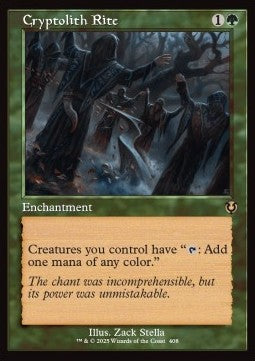 Cryptolith Rite (V.2)⁣ - Innistrad Remastered: Extras⁣ (Rare)⁣ [408]