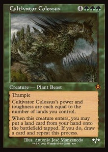 Cultivator Colossus (V.2)⁣ - Innistrad Remastered: Extras⁣ (Mythic)⁣ [409]