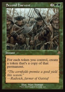 Second Harvest⁣ - Innistrad Remastered: Extras⁣ (Rare)⁣ [417]