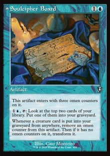 Soulcipher Board // Cipherbound Spirit⁣ - Innistrad Remastered: Extras⁣ (Uncommon)⁣ [459]