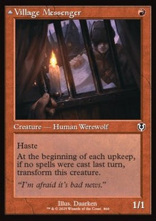 Village Messenger / Moonrise Intruder⁣ - Innistrad Remastered: Extras⁣ (Common)⁣ [466]