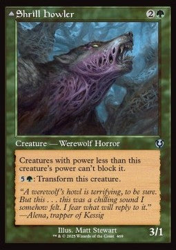 Shrill Howler / Howling Chorus⁣ - Innistrad Remastered: Extras⁣ (Uncommon)⁣ [469]