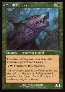 Shrill Howler / Howling Chorus⁣ - Innistrad Remastered: Extras⁣ (Uncommon)⁣ [469]