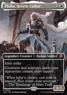 Thalia, Heretic Cathar (V.1)⁣ - Innistrad Remastered: Extras⁣ (Rare)⁣ [300]