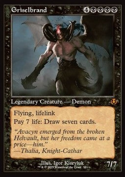 Griselbrand (V.1)⁣ - Innistrad Remastered: Extras⁣ (Mythic)⁣ [381]