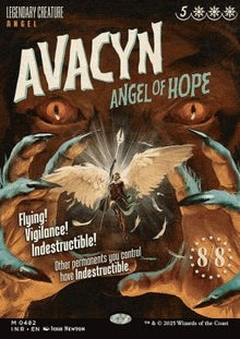 Avacyn, Angel of Hope (V.2)⁣ - Innistrad Remastered: Extras⁣ (Mythic)⁣ [482]