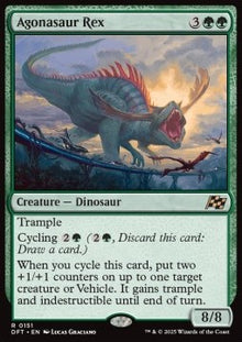 Agonasaur Rex⁣ - Aetherdrift⁣ (Rare)⁣ [151]