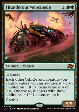 Thunderous Velocipede⁣ - Aetherdrift⁣ (Mythic)⁣ [183]