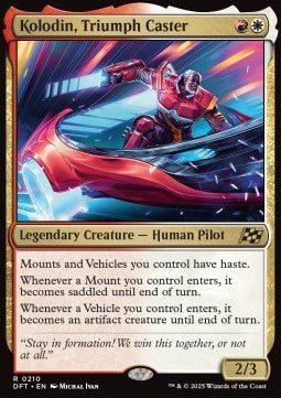 Kolodin, Triumph Caster⁣ - Aetherdrift⁣ (Rare)⁣ [210]