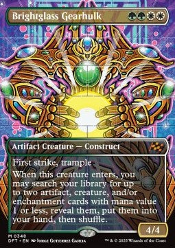 Brightglass Gearhulk⁣ - Aetherdrift: Extras⁣ (Mythic)⁣ [348]
