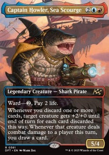 Captain Howler, Sea Scourge⁣ - Aetherdrift: Extras⁣ (Rare)⁣ [361]