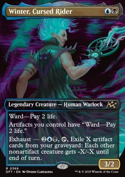 Winter, Cursed Rider⁣ - Aetherdrift: Extras⁣ (Rare)⁣ [369]