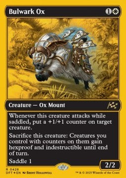 Bulwark Ox (V.1)⁣ - Aetherdrift: First-Place⁣ (Rare)⁣ [428]