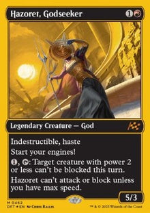 Hazoret, Godseeker (V.1)⁣ - Aetherdrift: First-Place⁣ (Mythic)⁣ [462]