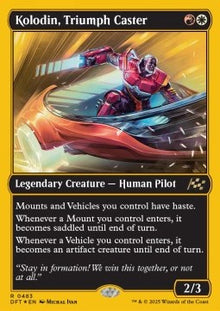 Kolodin, Triumph Caster⁣ - Aetherdrift: First-Place⁣ (Rare)⁣ [483]