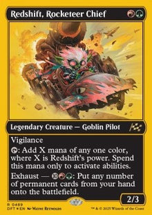 Redshift, Rocketeer Chief⁣ - Aetherdrift: First-Place⁣ (Rare)⁣ [489]