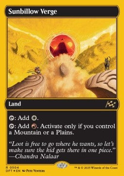 Sunbillow Verge⁣ - Aetherdrift: First-Place⁣ (Rare)⁣ [504]