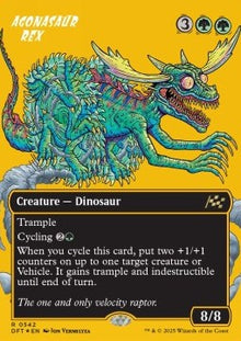 Agonasaur Rex (V.2)⁣ - Aetherdrift: First-Place⁣ (Rare)⁣ [542]