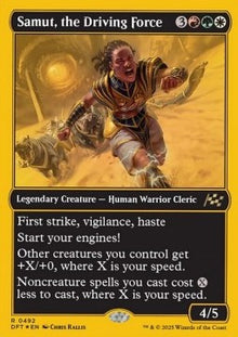 Samut, the Driving Force - Aetherdrift: First-Place (Rare) [DFTFP-492]