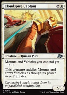 Cloudspire Captain⁣ - Aetherdrift⁣ (Uncommon)⁣ [9]