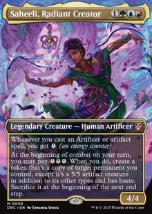 Saheeli, Radiant Creator⁣ - Commander: Aetherdrift⁣ (Mythic)⁣ [3]