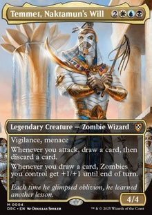 Temmet, Naktamun's Will⁣ - Commander: Aetherdrift⁣ (Mythic)⁣ [4]