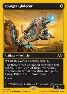 Voyager Glidecar (V.1)⁣ - Aetherdrift: First-Place⁣ (Rare)⁣ [435]