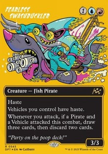 Fearless Swashbuckler (V.2)⁣ - Aetherdrift: First-Place⁣ (Rare)⁣ [545]